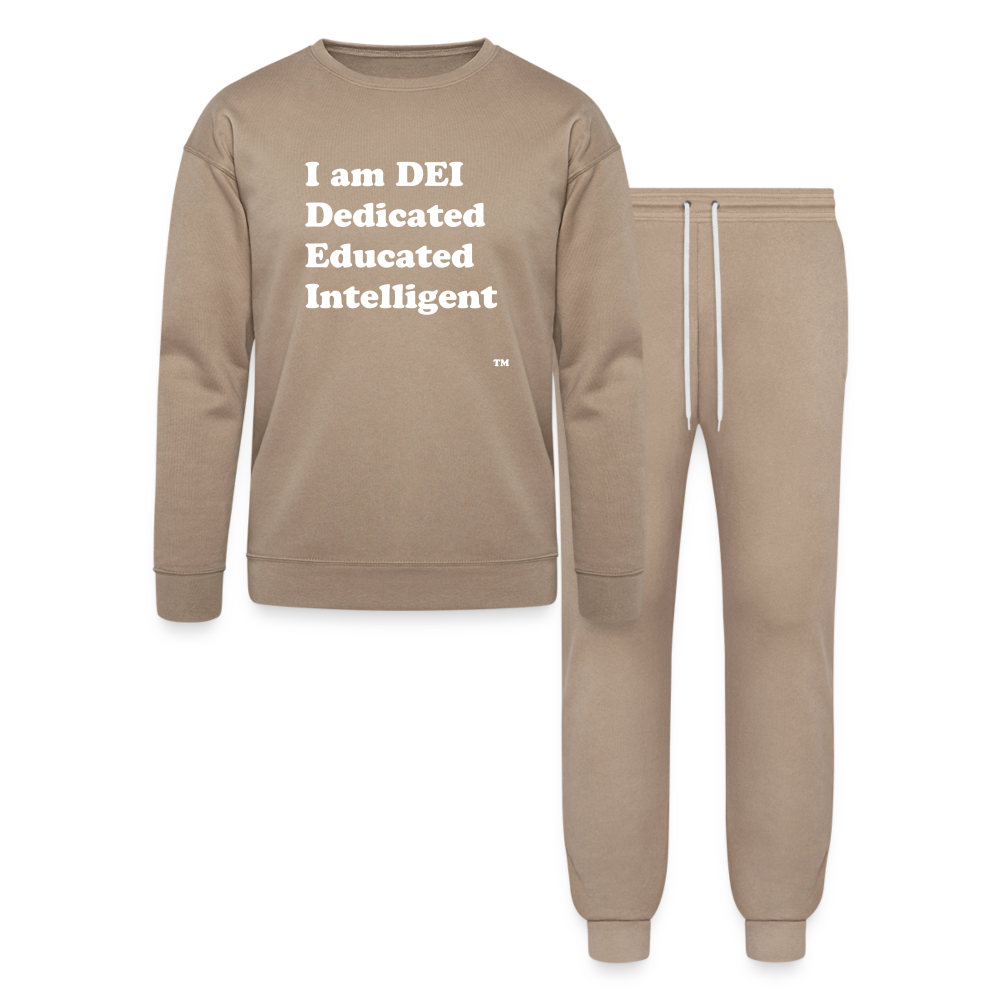 I am DEI - Bella + Canvas Unisex Lounge Wear Set - tan