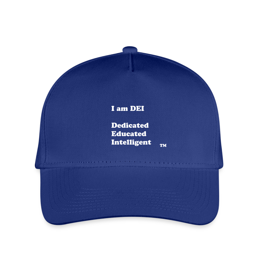 I am DEI - Kid's Baseball Cap - royal blue