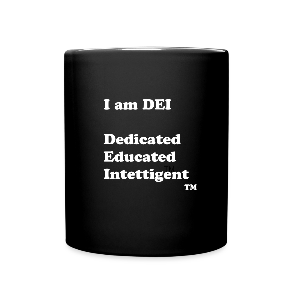 I am DEI - Full Color Mug - black