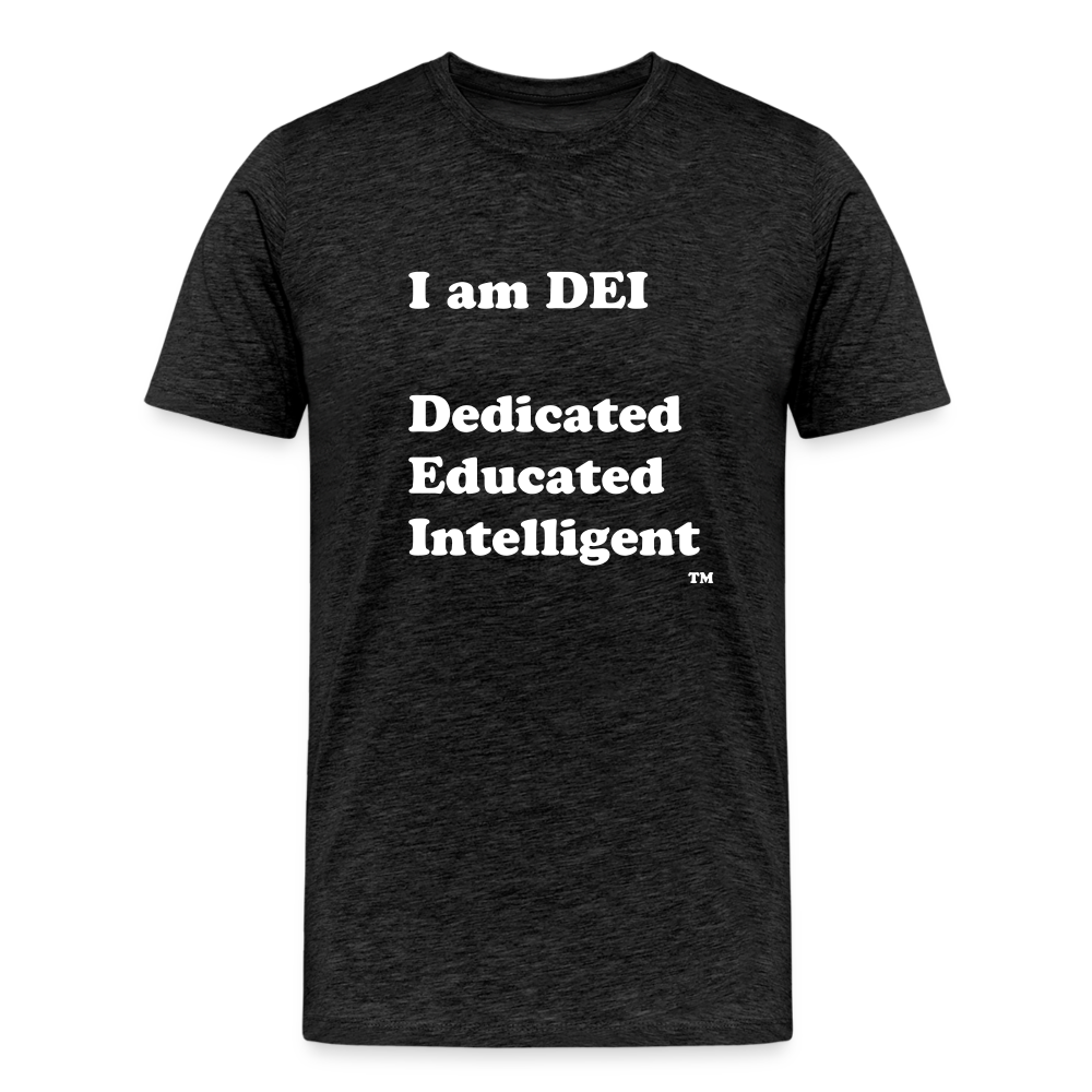 I am DEI - Men's Premium T-Shirt - charcoal grey