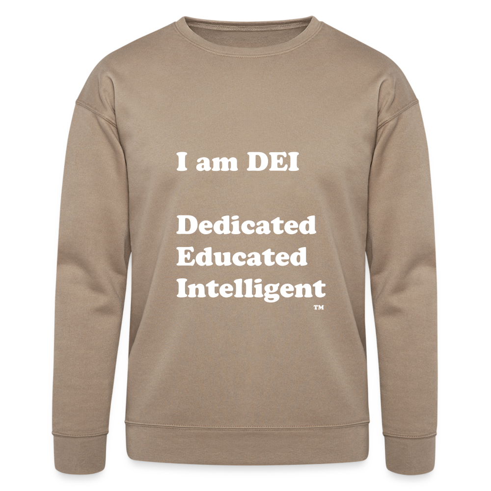 I am DEI - Bella + Canvas Unisex Sweatshirt - tan