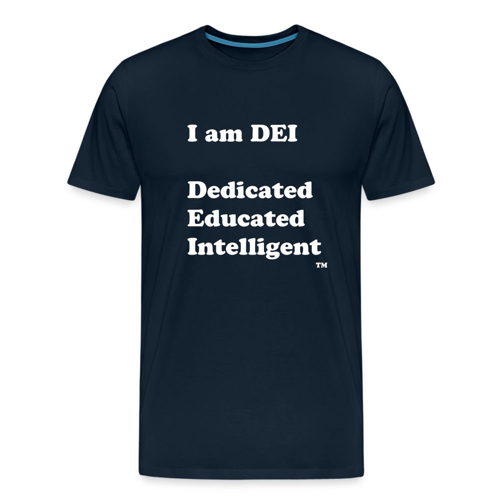 I am DEI - Men's Premium T-Shirt - deep navy